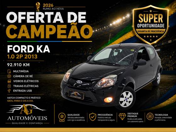 FORD KA 1.0 MPI 8V FLEX 2P MANUAL FORD KA 1.0 MPI 8V FLEX 2P MANUAL